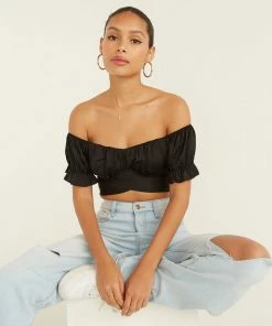 AT Mara Puff Crop Top New Threads