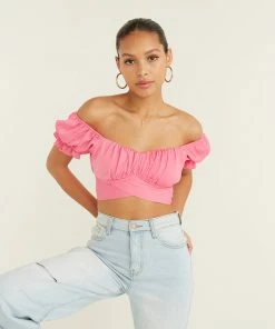 AT Mara Puff Crop Top New Threads