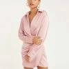 Maddox Satin Mini Dress
