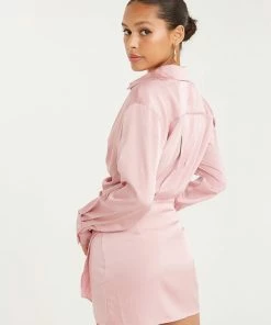 Maddox Satin Mini Dress