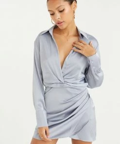 Maddox Satin Mini Dress