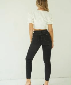 Rollas Sale Rolla's Westcoast Skinny Jeans In Dusty Black