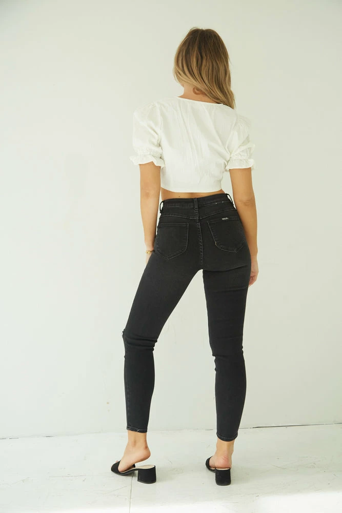 Rollas Sale Rolla's Westcoast Skinny Jeans In Dusty Black