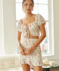 AT Colette Floral Skirt Set New Threads