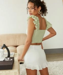 AT Summerlin Ruffle Strap Tank