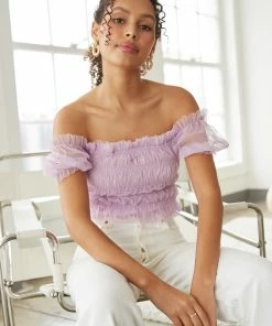 AT Covent Garden Tulle Crop Top