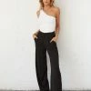 AT Vera Wide Leg Trouser Pants