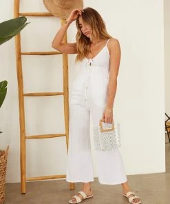 AT Brayden Linen Jumpsuit Sale