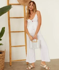 AT Brayden Linen Jumpsuit Sale