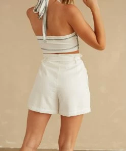 AT Kelly High Rise Belted Shorts