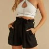 AT Kelly High Rise Belted Shorts