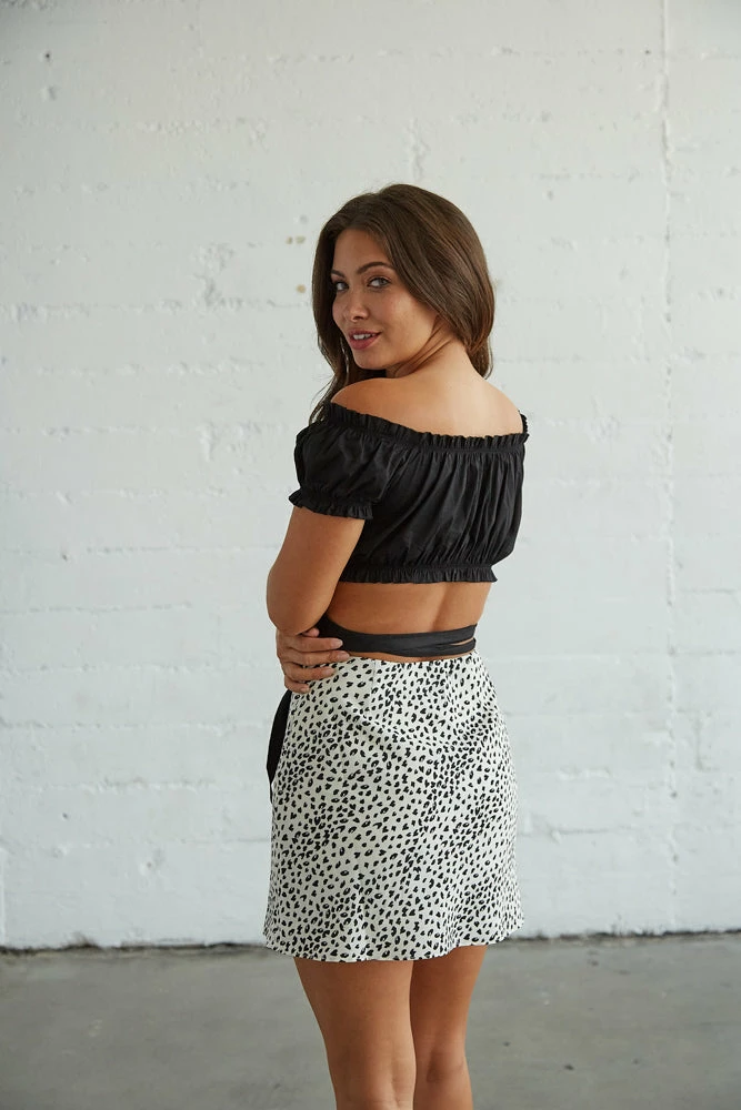 AT Sale Take Five Wrap Tie Top