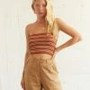 AT Rosalie Striped Tube Top