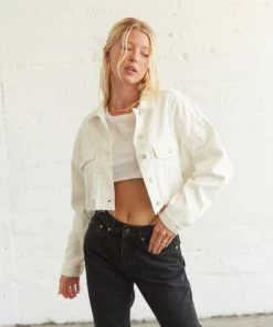 AT In The Clouds Distressed Denim Jacket