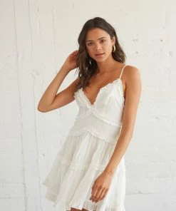 Come What May Ruffle Dress Sale