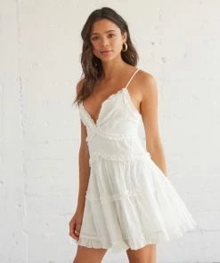 Come What May Ruffle Dress Sale