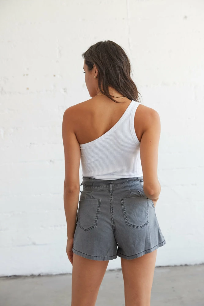 AT Sale Bittersweet Belted Paperbag Shorts