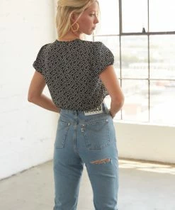 Ragged Priest Sale Butt Cut Jeans In Blue