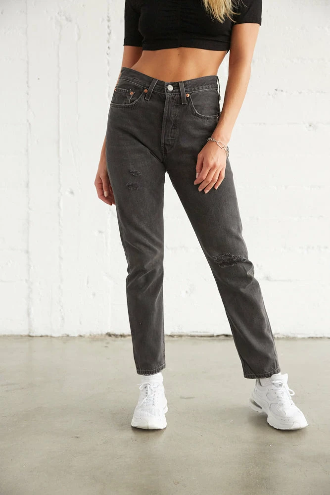 Levi's Sale 501 Skinny Jeans In Black