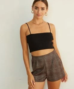 AT High Society Plaid Shorts