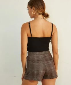 AT High Society Plaid Shorts