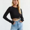 Sale Gigi Tie Sweater Crop Top