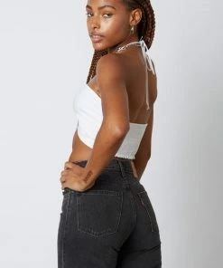 AT Maui Linen Wrap Tie Top Sale