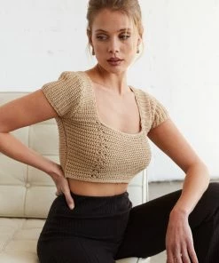 AT Seaside Crochet Crop Top