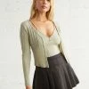 AT Sale Lauren Knit Crop Cardigan Set