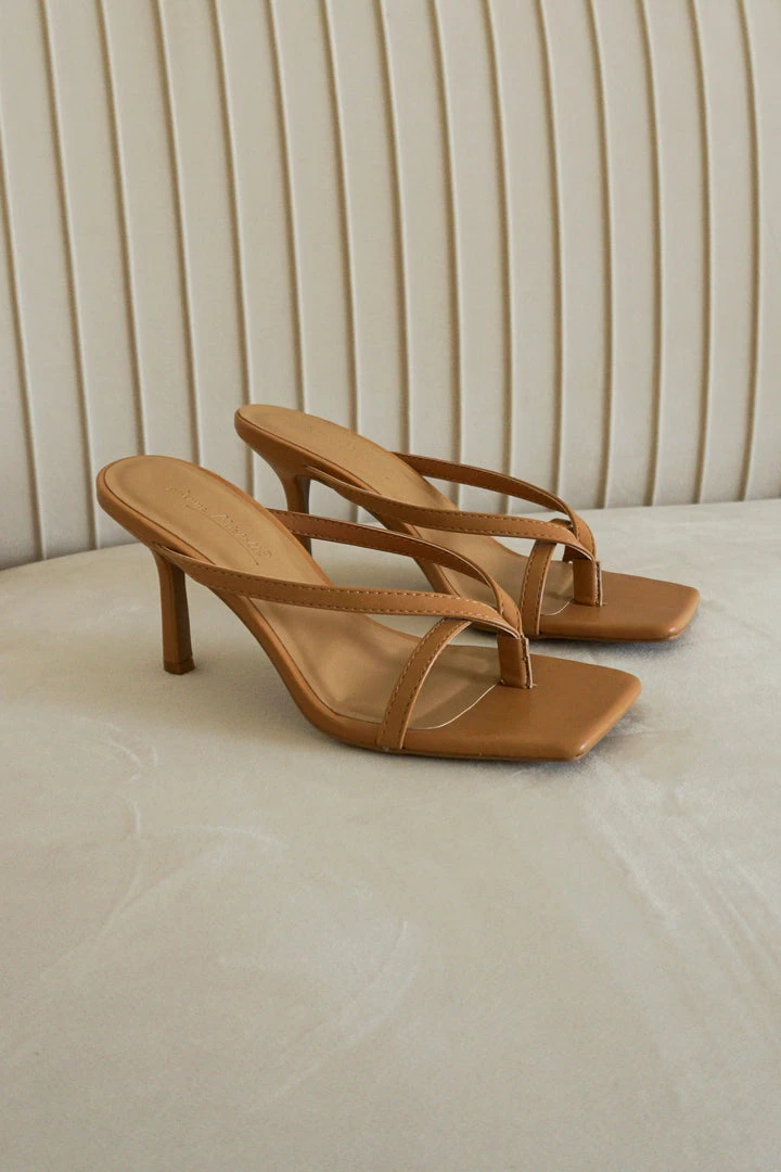 AT Leilani Slide Sandals In Tan Sale