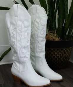 Billini Best Sellers Urson Tall Western Boots In White