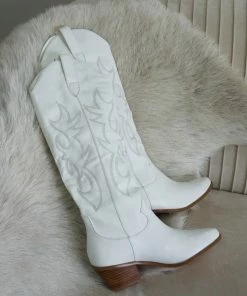 Billini Best Sellers Urson Tall Western Boots In White