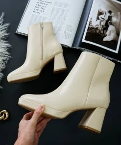 Chinese Laundry Dodger Ankle Bootie In Cream Sale