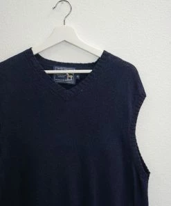 Vintage Drew Polo Sweater Vest