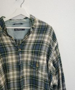 Vintage Shiloh Distressed Flannel Shirt