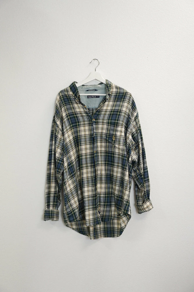 Vintage Shiloh Distressed Flannel Shirt
