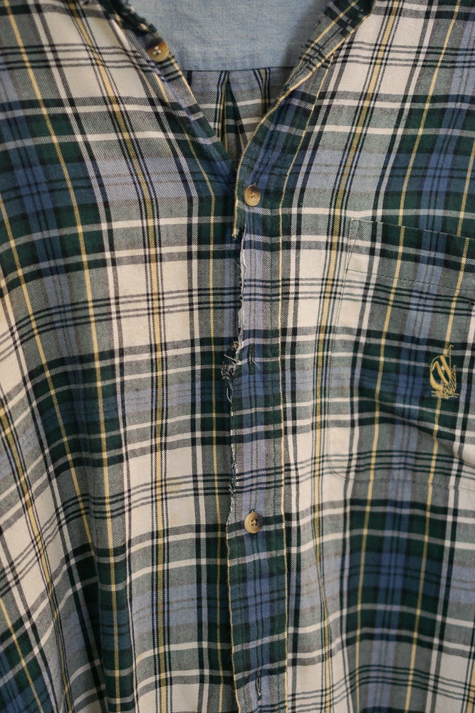 Vintage Shiloh Distressed Flannel Shirt