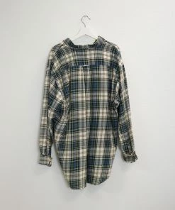 Vintage Shiloh Distressed Flannel Shirt