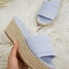 Penny Platform Espadrille Sandal In Periwinkle Sale