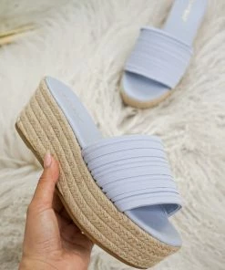 Penny Platform Espadrille Sandal In Periwinkle Sale