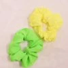 AT Nayla Neon Scrunchie Set Sale