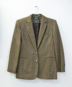 Vintage Waldorf Plaid Blazer