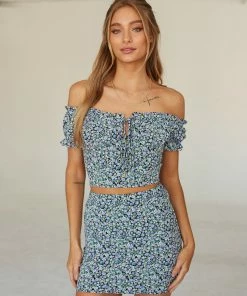 AT Sale London Floral Skirt Set