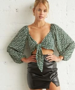 Jules Vegan Leather Mini Skirt Sale