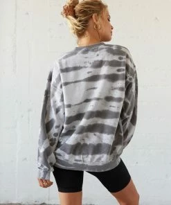 BDG Sale Sacred Tie Dye Crewneck Sweatshirt