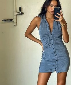 AT Darcy Collared Mini Dress