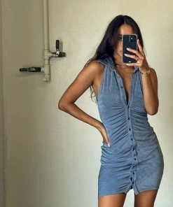 AT Darcy Collared Mini Dress