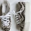 Superga 2790 Platform Sneakers In Snakeskin Sale