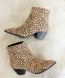 Sale Manhattan Leopard Booties