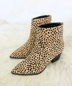 Sale Manhattan Leopard Booties
